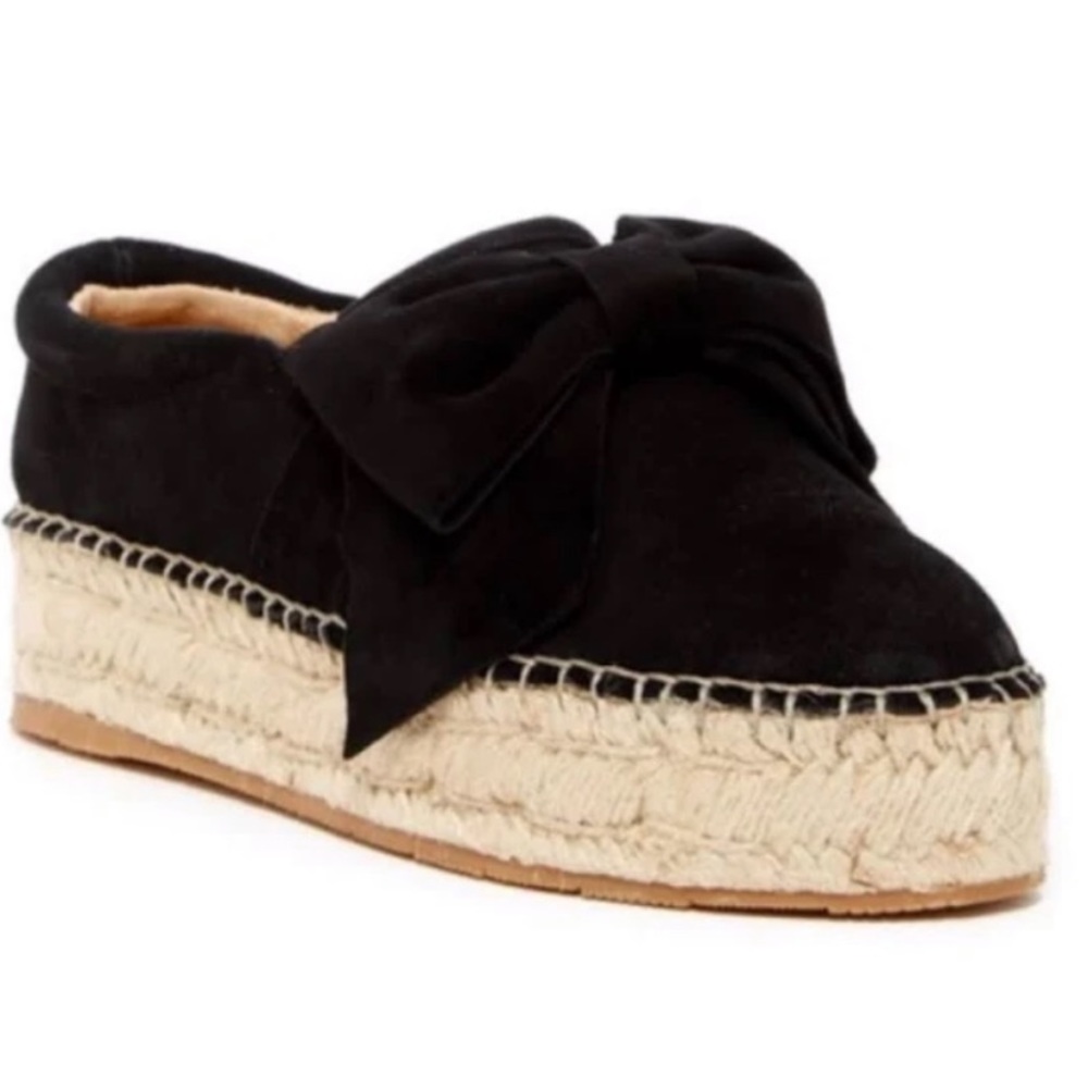 5 for $25🎈 j/slides nyc platform espadrille with big bow